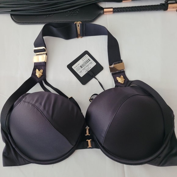 Honey Birdette Black Intimates Set - Picture 2 of 15